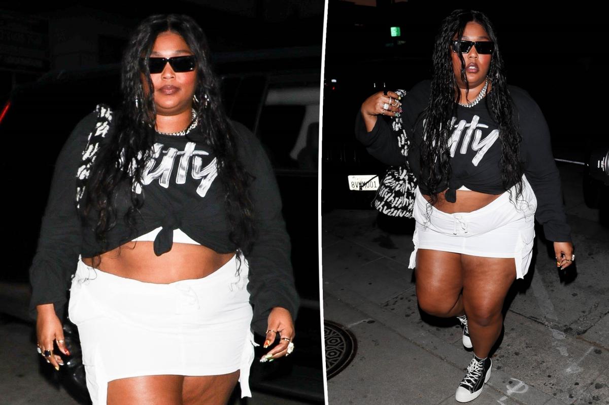 Lizzo Rocks Sexy Outfit from Her Shapewear Brand