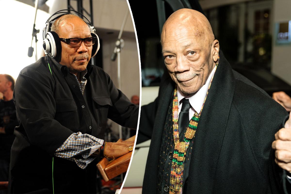 Legendary Musician Quincy Jones Hospitalized After Bad Reaction to Food