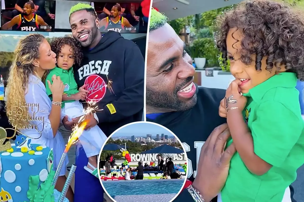 Jason Derulo Spends $30,000 on Son’s 2nd Birthday Bash