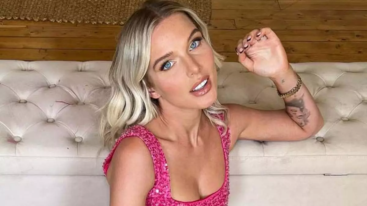 Helen Flanagan Stuns in Hot-Pink Outfit for Oasis Campaign