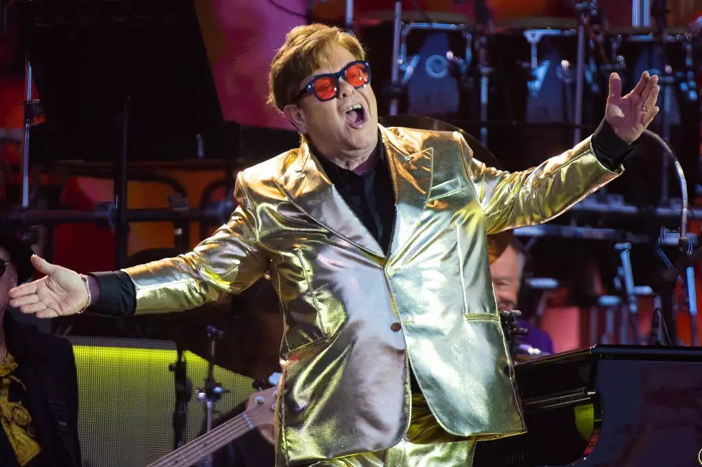 Elton John Draws Massive Audience at Glastonbury