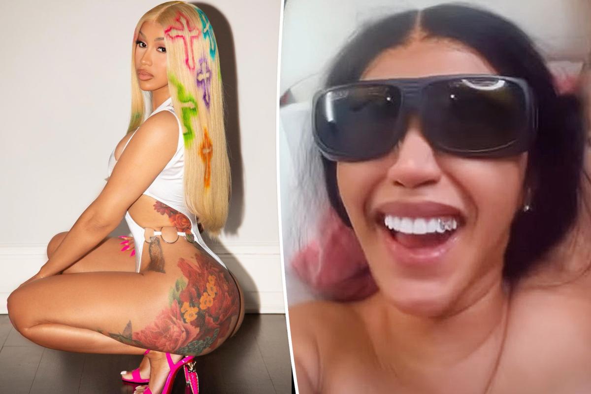 Cardi B Shares Painful Laser Hair Removal Procedure on Instagram Story