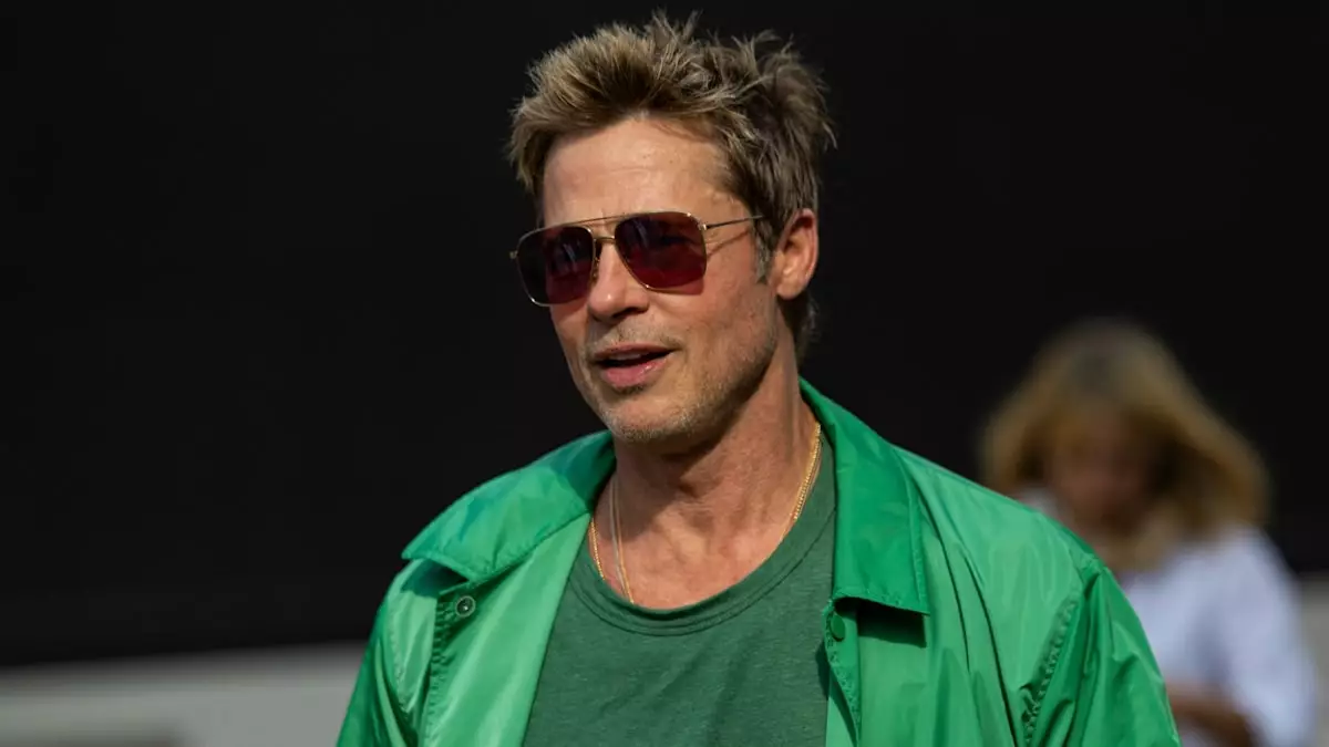 Brad Pitt and Other Celebrities Enjoy Wimbledon Finals