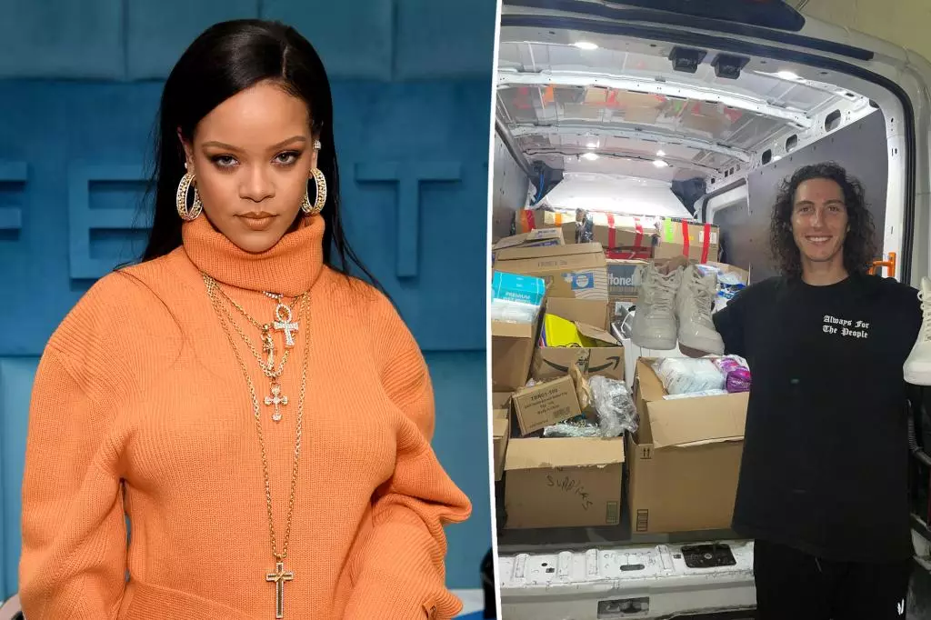 Inspiring New Mom Rihanna Continues to Make a Difference for Veterans