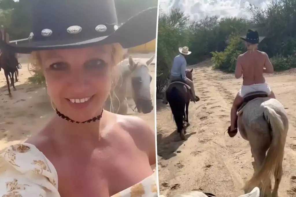 Britney Spears Enjoyed a Shirtless Horse Ride as a Newly Single Woman