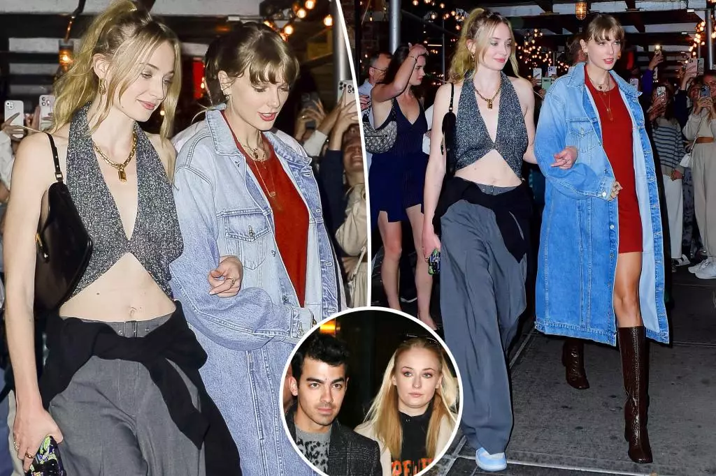 Sophie Turner Steps Out for a Girls’ Night with Taylor Swift in NYC