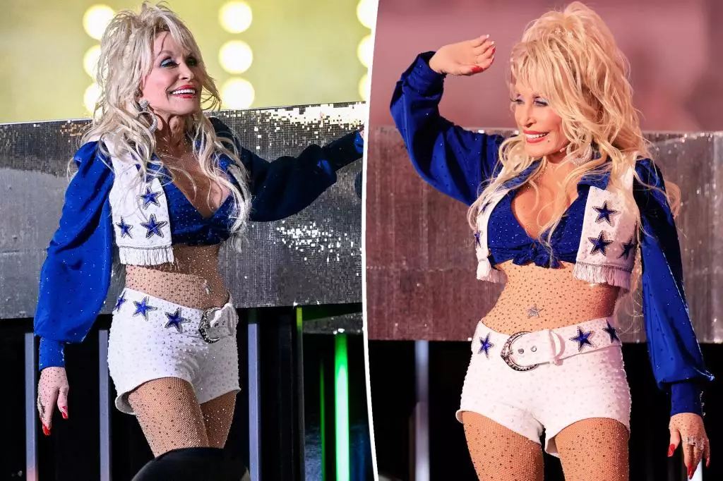 Who Said Age is Just a Number? Dolly Parton Shines as a Dallas Cowboys Cheerleader