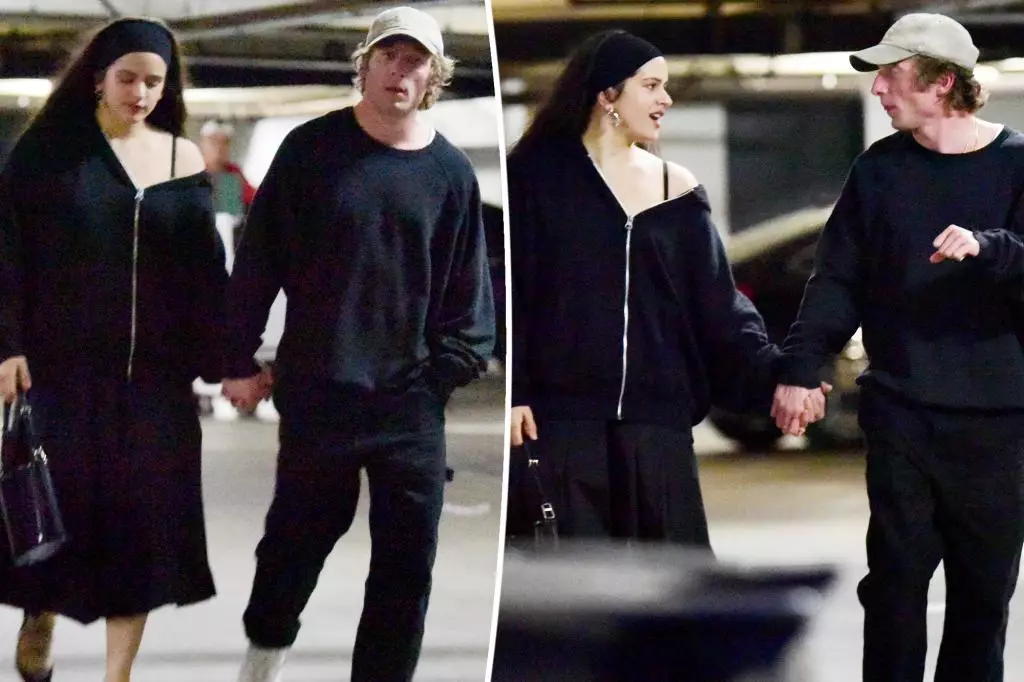 Jeremy Allen White and Rosalía Spotted Getting Cozy on Date in Los Angeles