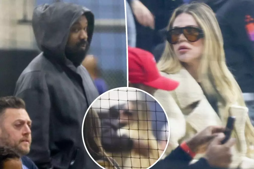 A Surprising Show of Support: Khloé Kardashian Embraces Kanye West at Son’s Basketball Game