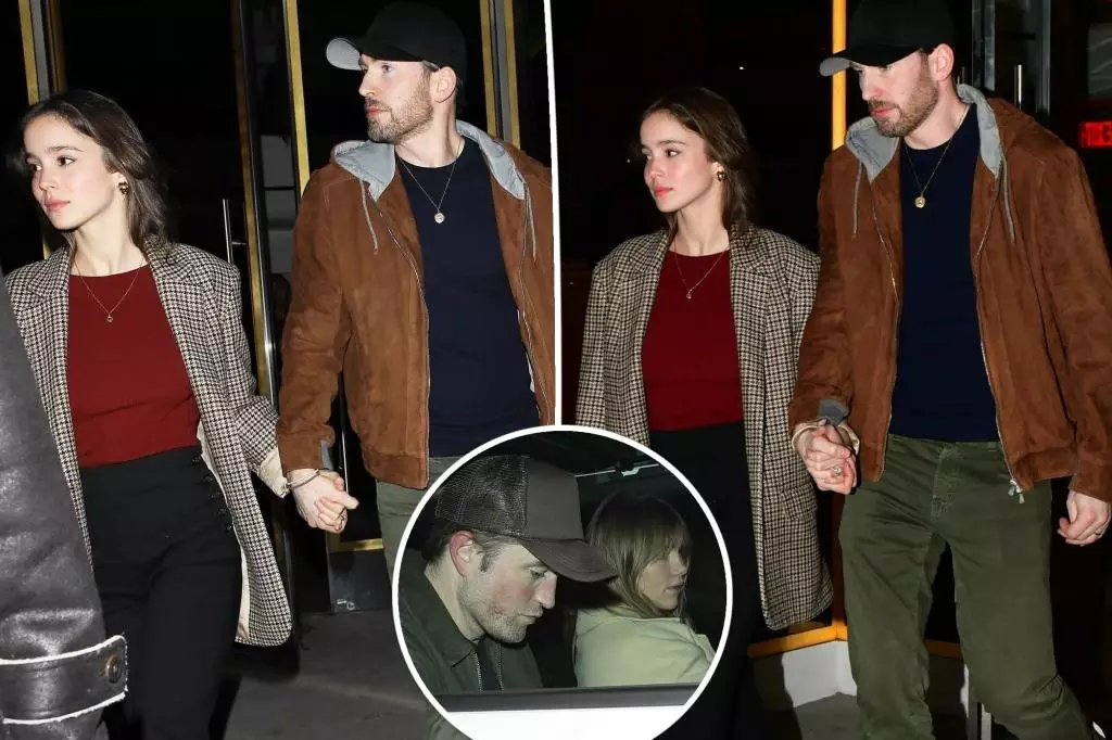 Chris Evans and Robert Pattinson Enjoy a Night Out in Los Angeles