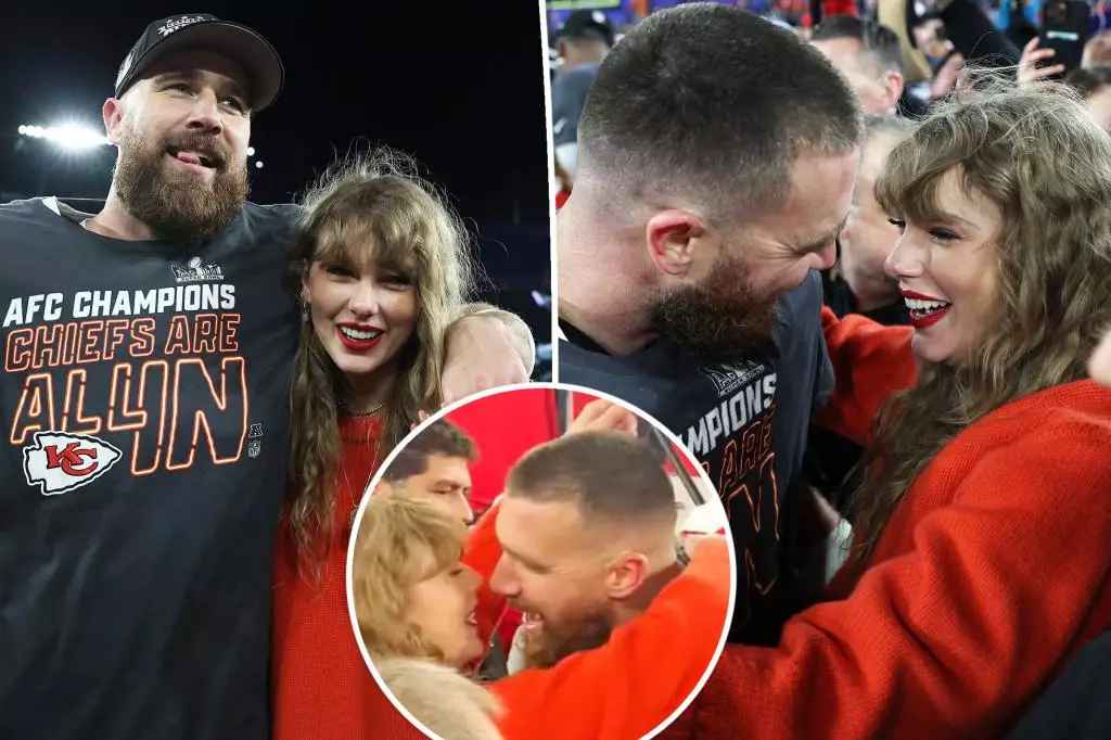 Taylor Swift and Travis Kelce’s Romantic On-Field Moment