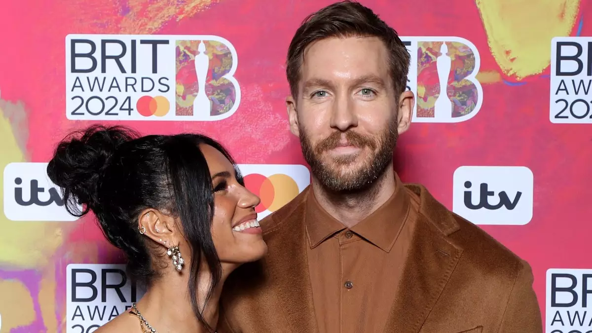 Calvin Harris Opens Up About His Relationship with Vick Hope at the Brit Awards