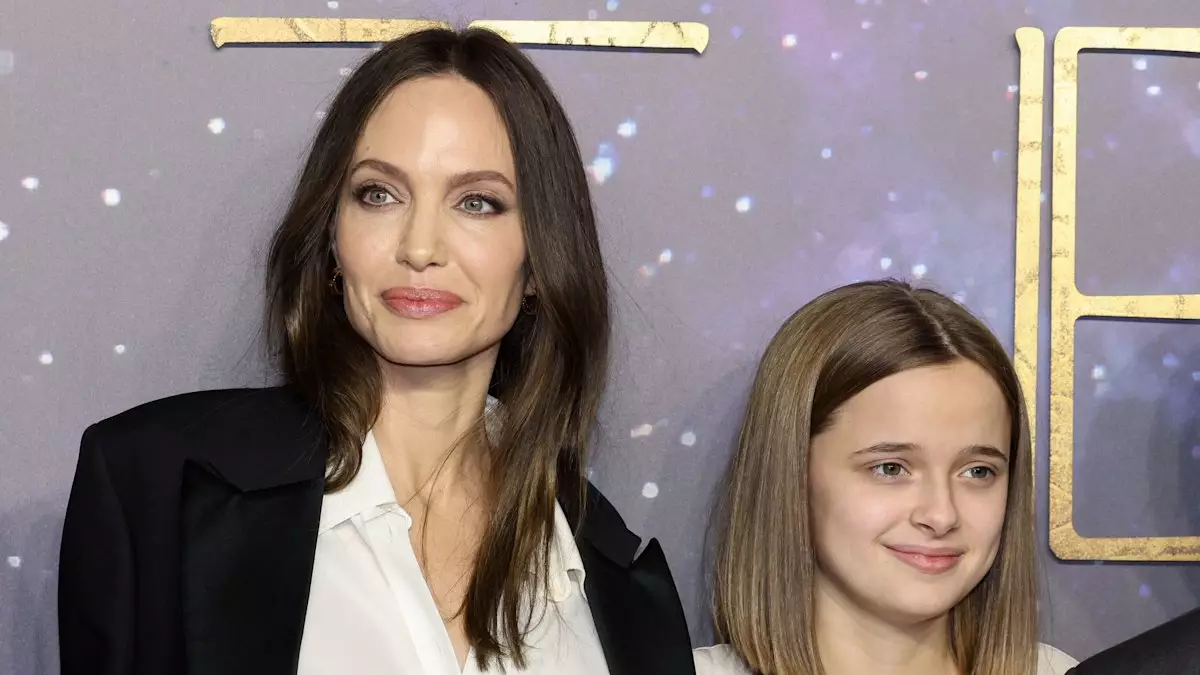 Angelina Jolie and Daughter Vivienne Shine on Broadway