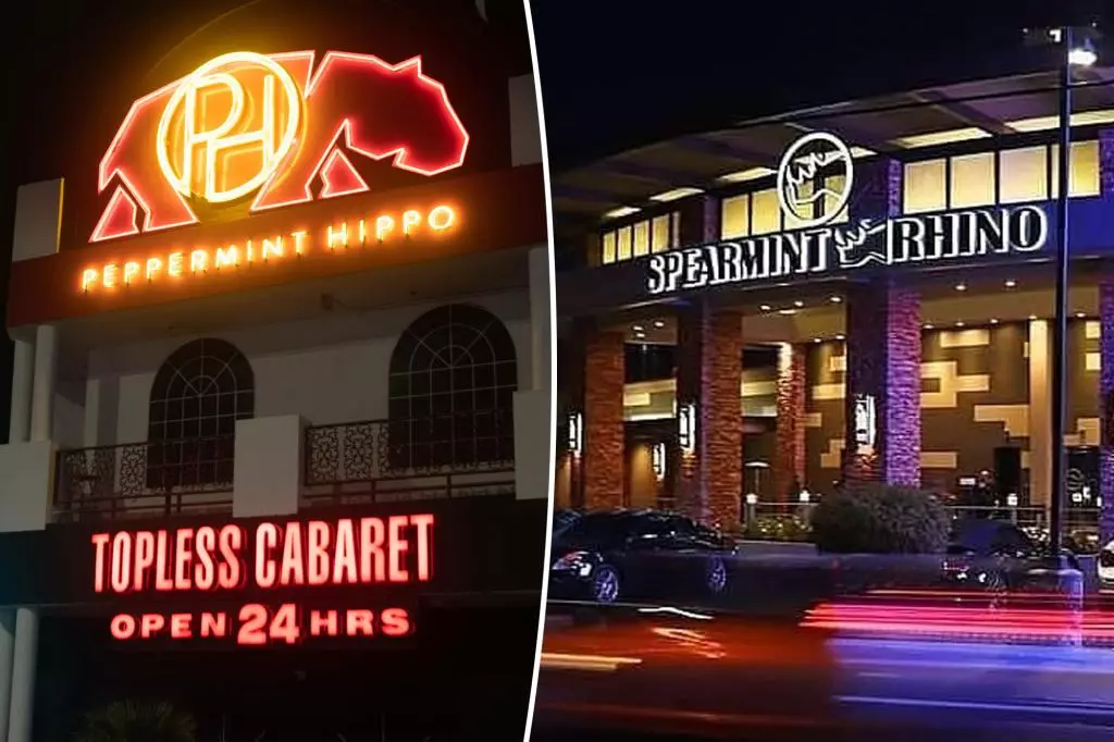 Vegas Strip Clubs Battle: Spearmint Rhino vs. Peppermint Hippo