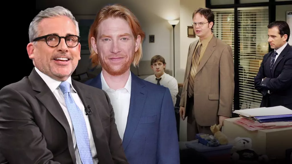 Domhnall Gleeson Seeks Advice from Steve Carell Before The Office Spinoff