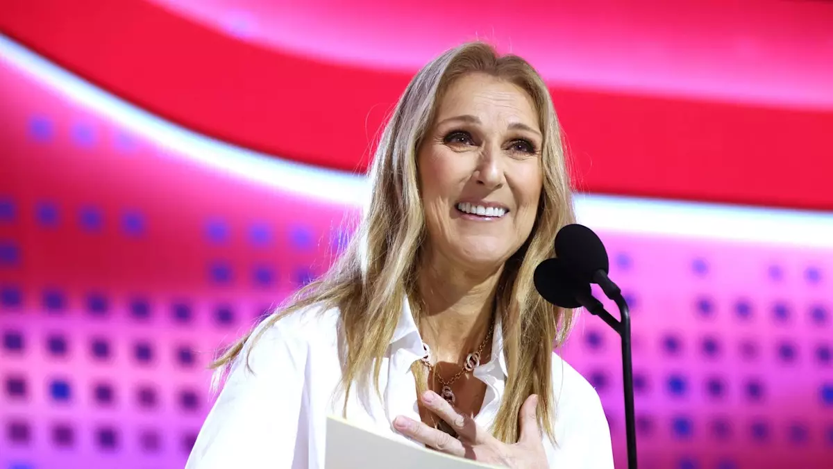 The Unseen Strength of Celine Dion: A Rare Appearance at NHL Draft Pick Announcement