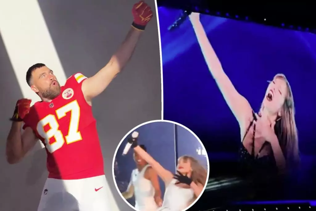 How Taylor Swift Hinted at Travis Kelce During Her Eras Tour