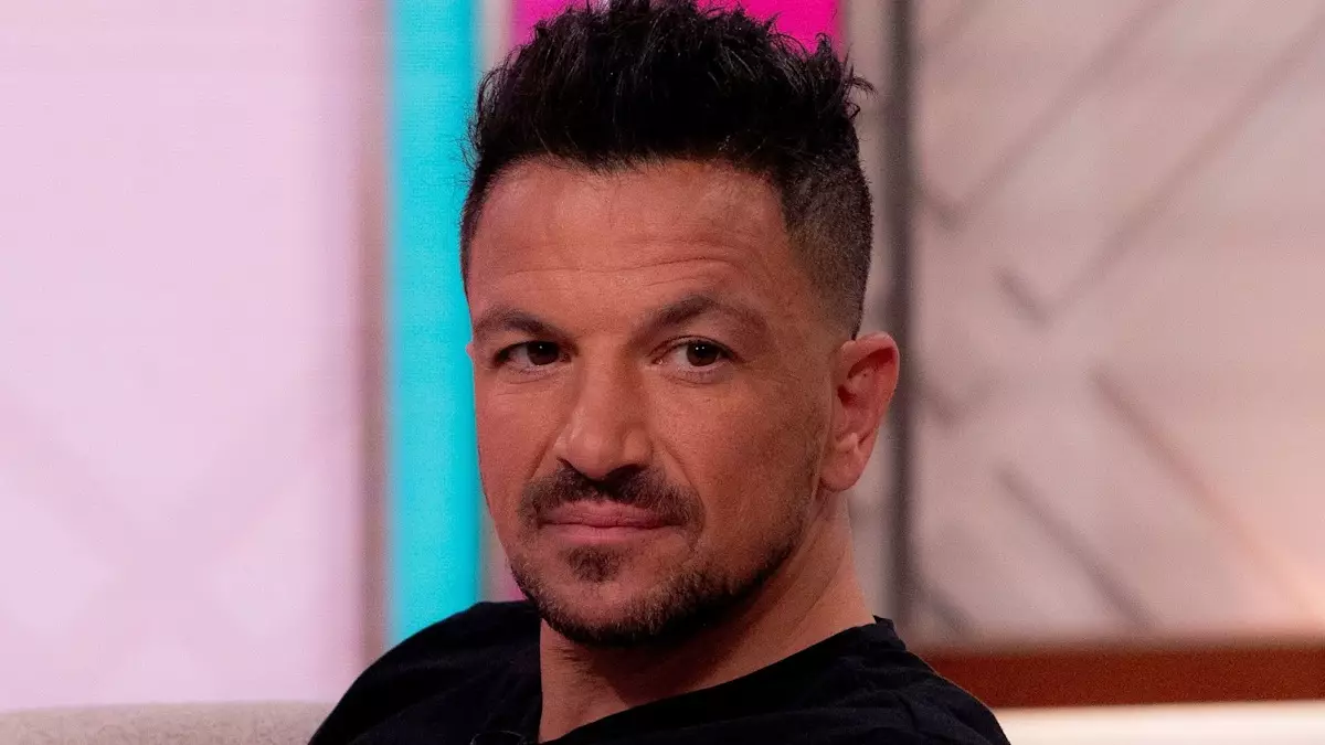 Peter Andre discusses age gap with wife Emily