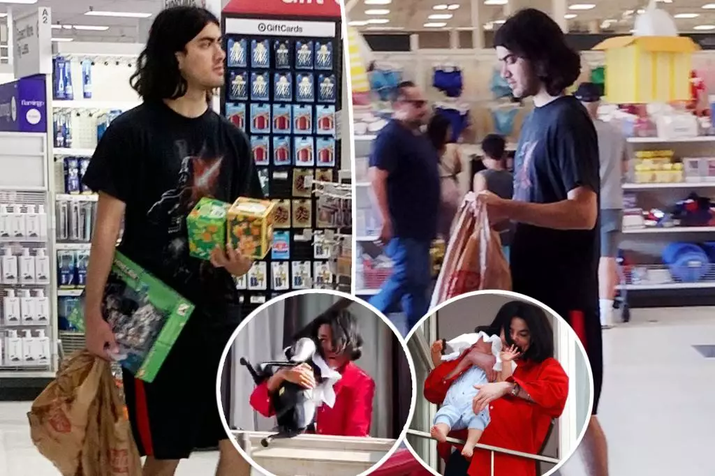 Michael Jackson’s Son Bigi Makes Rare Appearance at Local Target