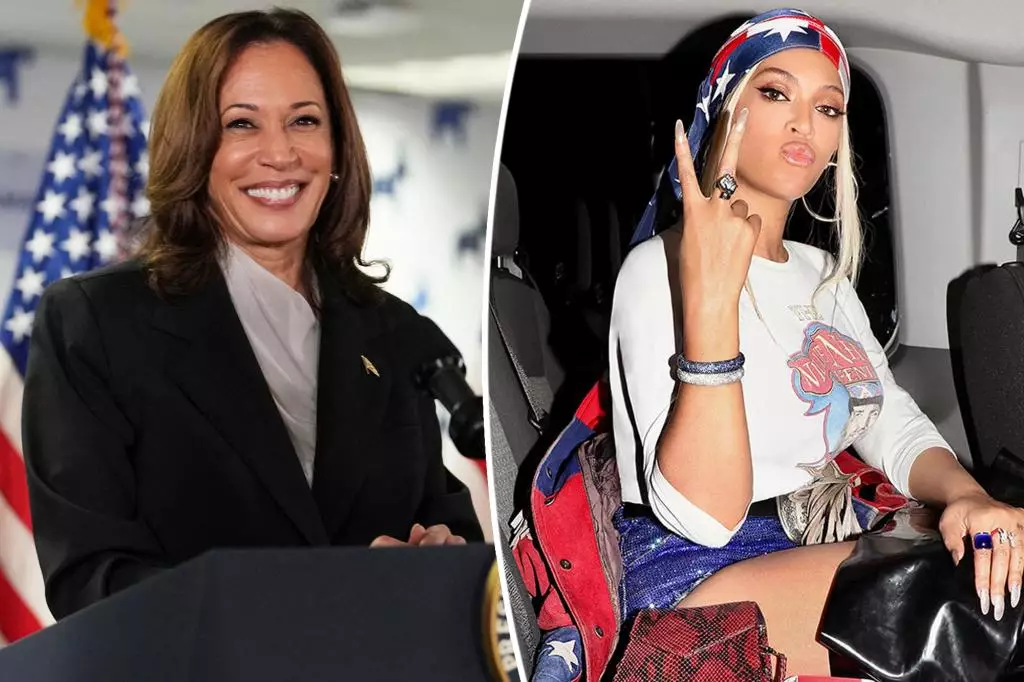 Analysis of Beyoncé Showing Support for Kamala Harris