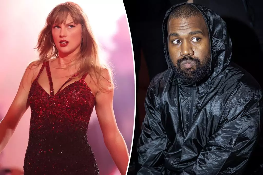 Celebrities Clash: Taylor Swift Ends Kanye West’s Billboard 200 Streak