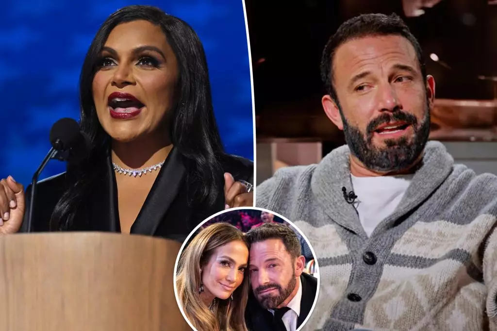 Celebrity Support and Divorce Drama: Mindy Kaling’s Shoutout to Ben Affleck