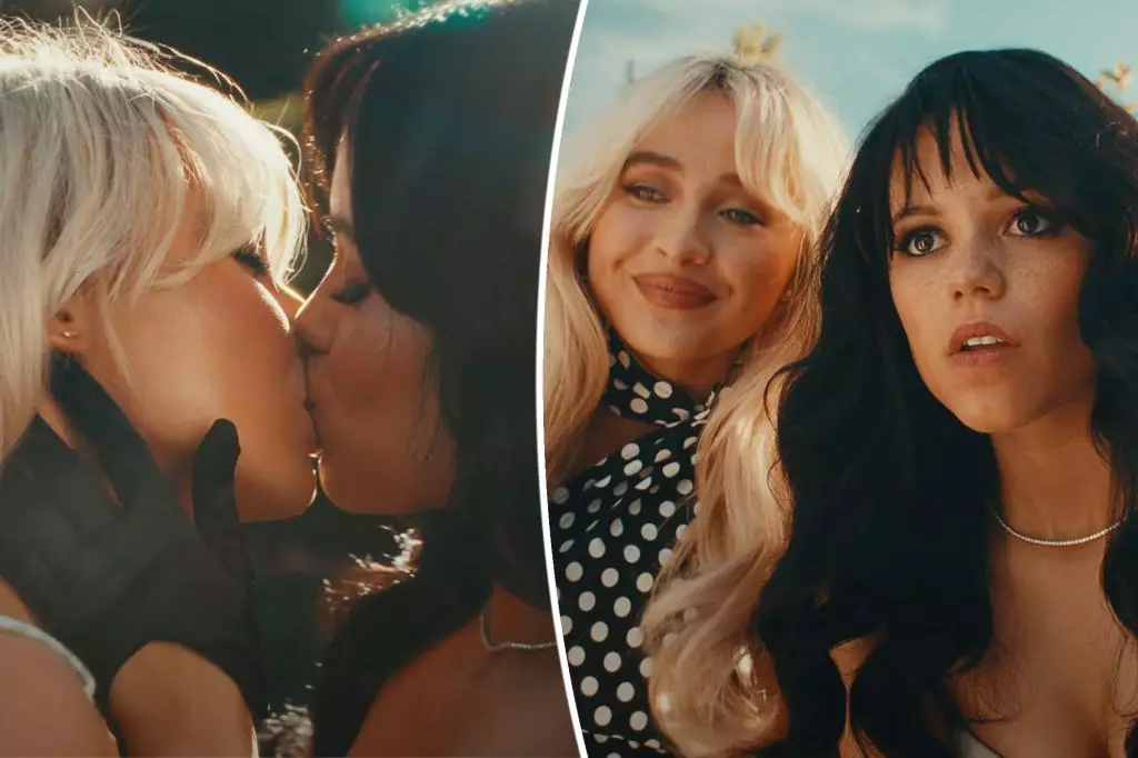 Sabrina Carpenter and Jenna Ortega’s Shocking Music Video