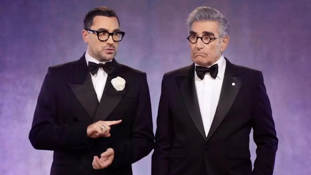 Dan and Eugene Levy to Co-Host 2024 Emmys: A Look at the Duo’s Humorous Chemistry