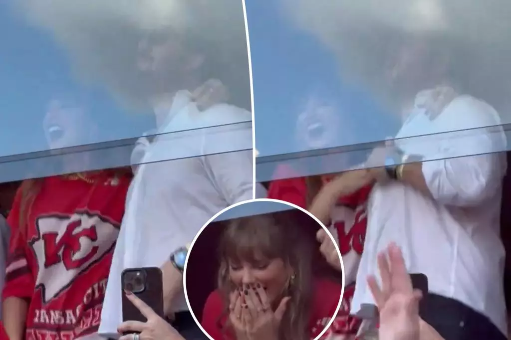 The Intersection of Sports and Stardom: Taylor Swift’s Enthusiastic Embrace of the NFL