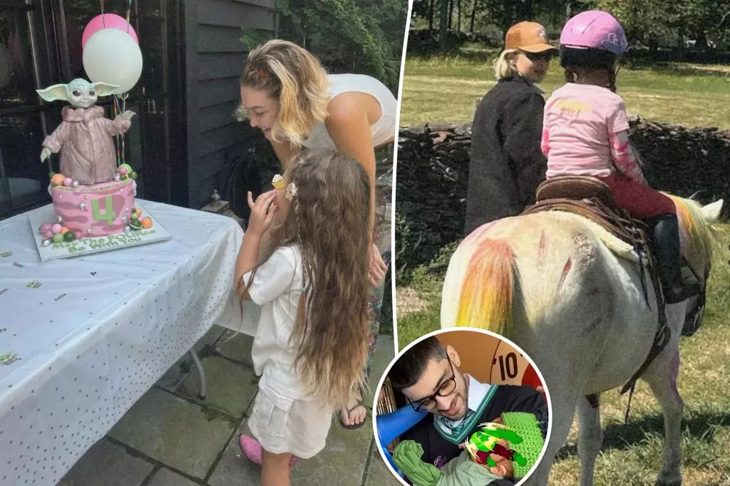 Celebrating Parenthood: Zayn Malik and Gigi Hadid Mark Their Daughter’s Fourth Birthday