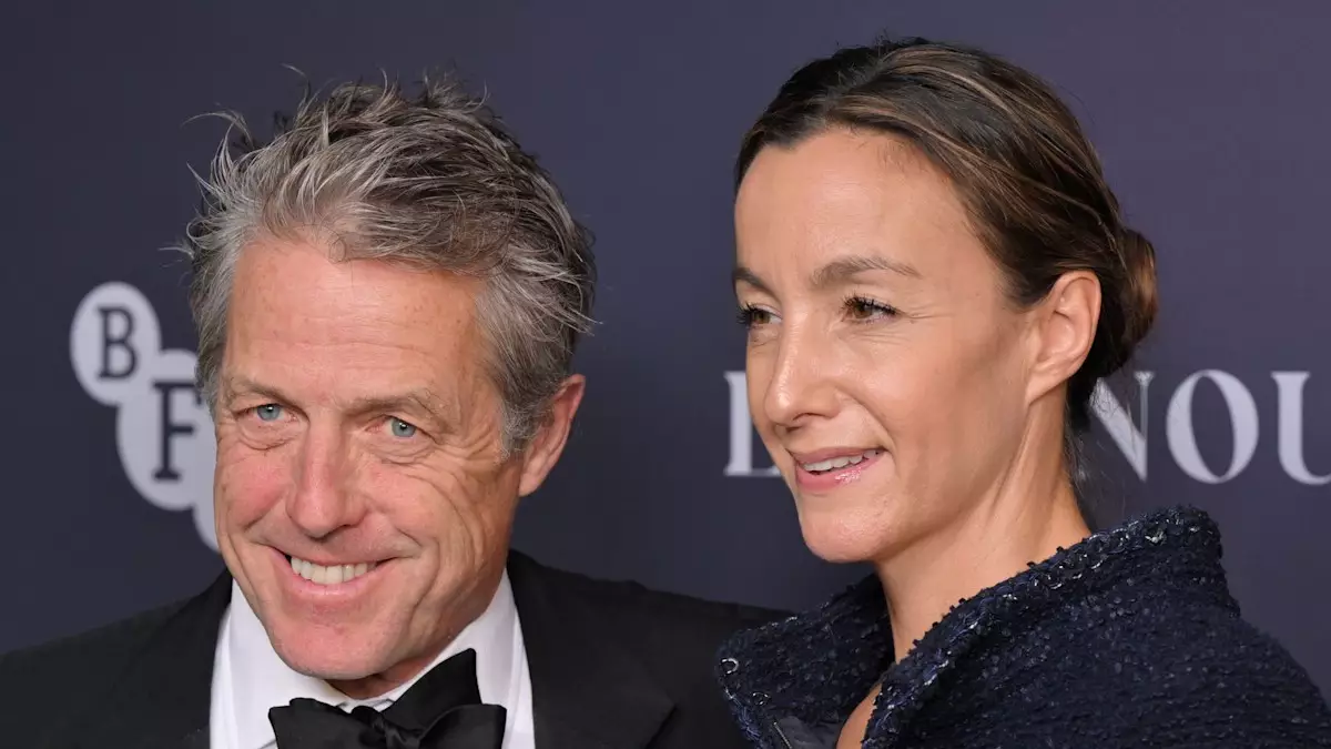 The Glamorous Evening: Hugh Grant and Anna Eberstein Dazzle at the BFI LUMINOUS Gala