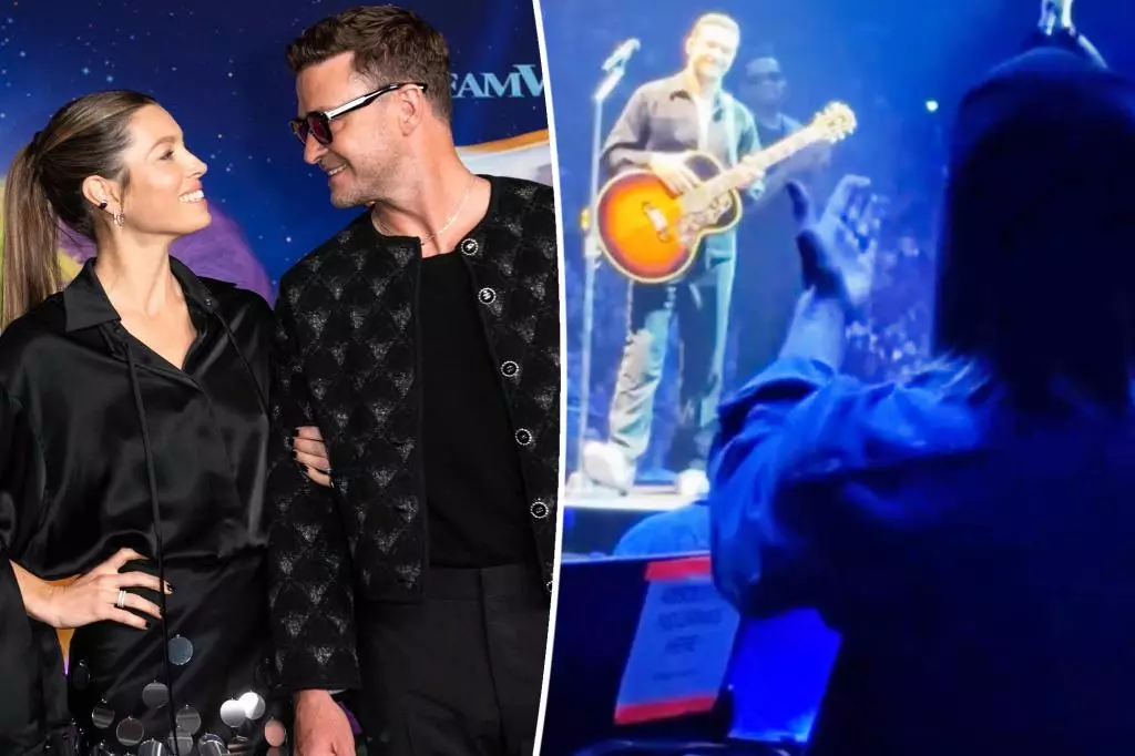 Celebrating Love: Justin Timberlake Honors 12 Years with Jessica Biel at Montreal Concert