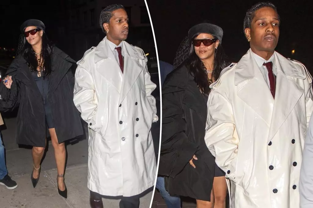 Rihanna and A$AP Rocky: A Night of Glamour and Affection in NYC