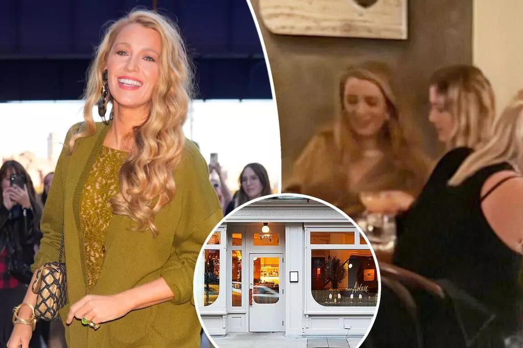 A Night of Indulgence: Blake Lively’s Culinary Adventure in Manhattan