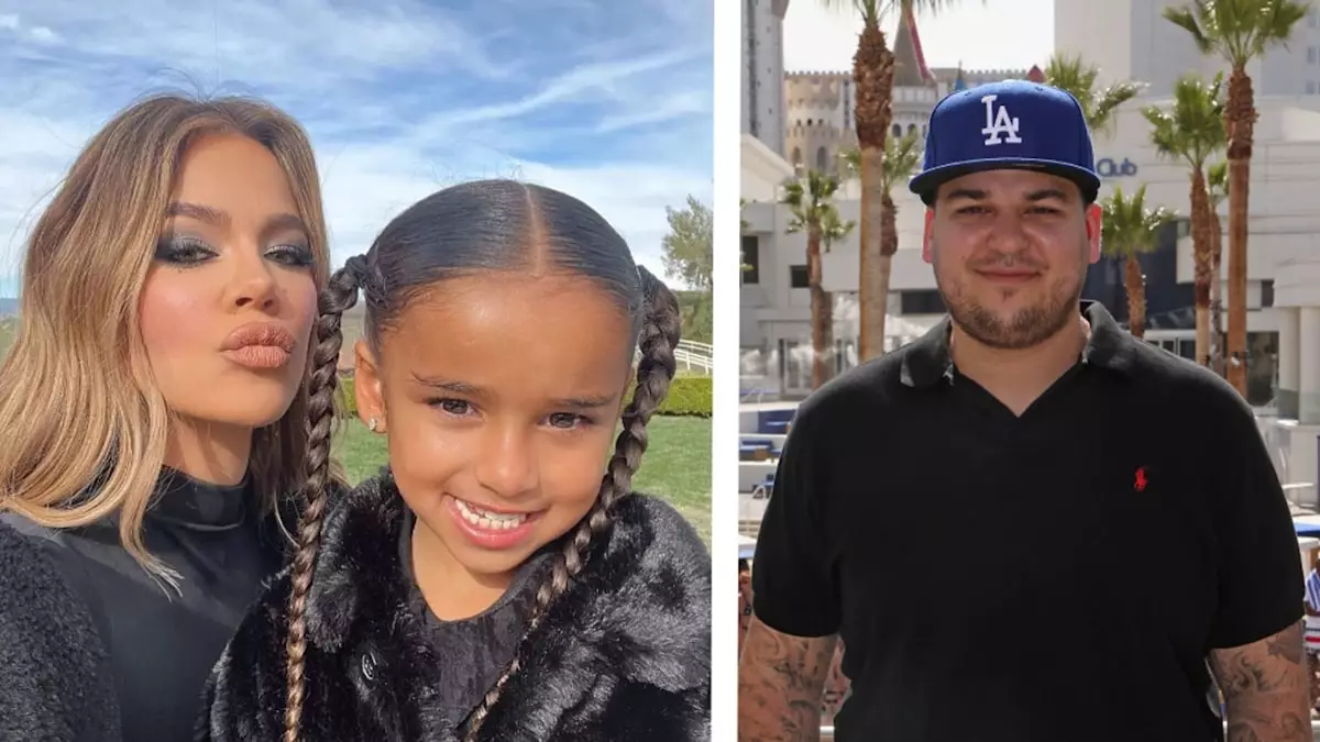 Rob Kardashian’s Close Bond with Daughter Dream