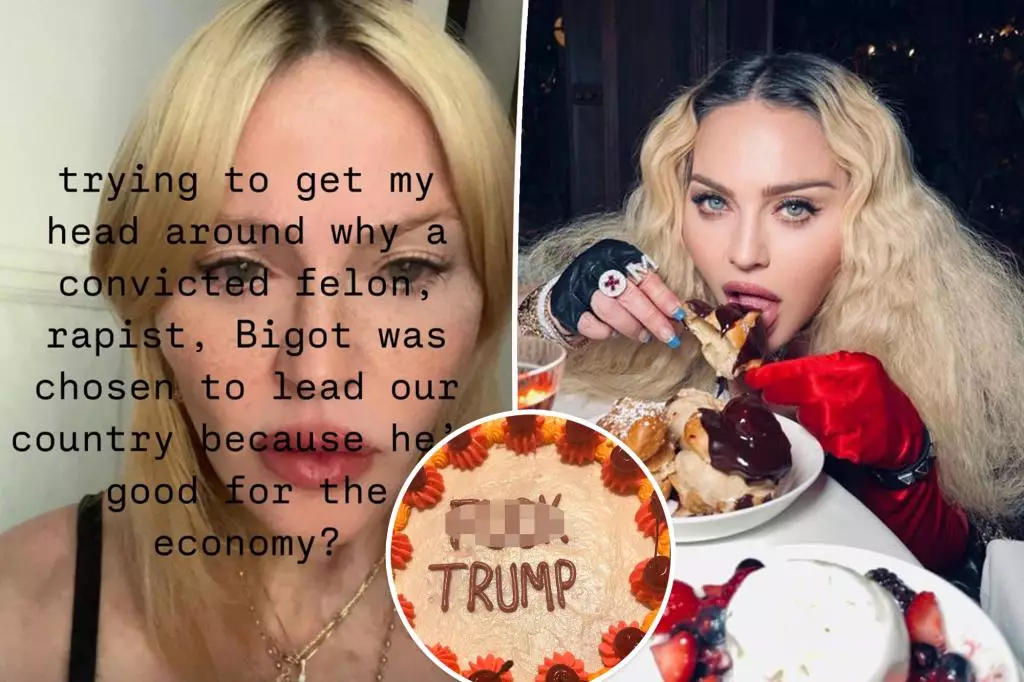 Madonna’s Culinary Reaction to Political Heartbreak