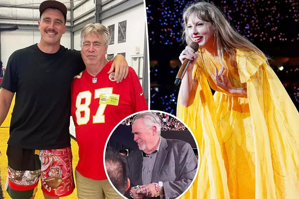 The Bond Beyond the Stage: Ed Kelce’s Heartwarming Appearance at Taylor Swift’s Eras Tour