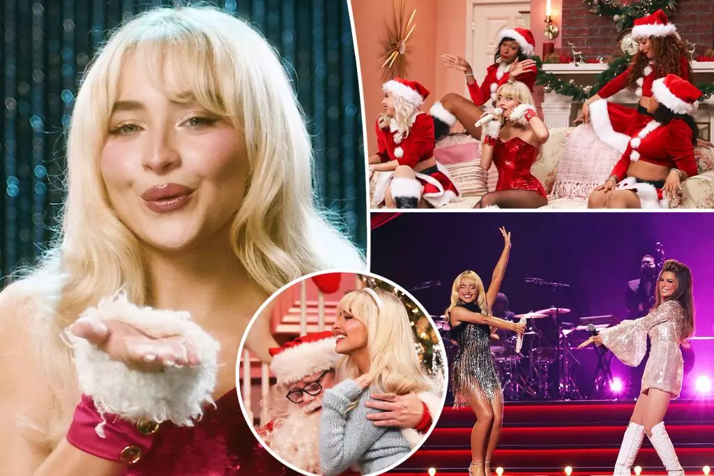 The Joyful Chaos of Sabrina Carpenter’s “A Nonsense Christmas”: A Celebration Unlike Any Other