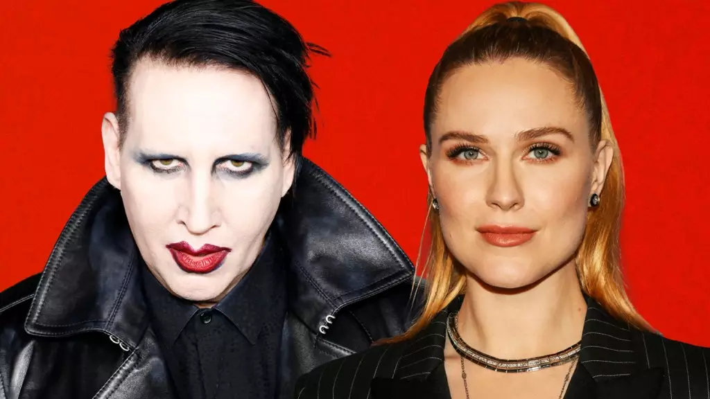 Unmasking the Truth: Evan Rachel Wood’s Courageous Revelation Against Marilyn Manson