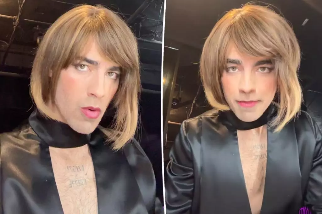 Joe Jonas Shakes Up Social Media with Drag Performance