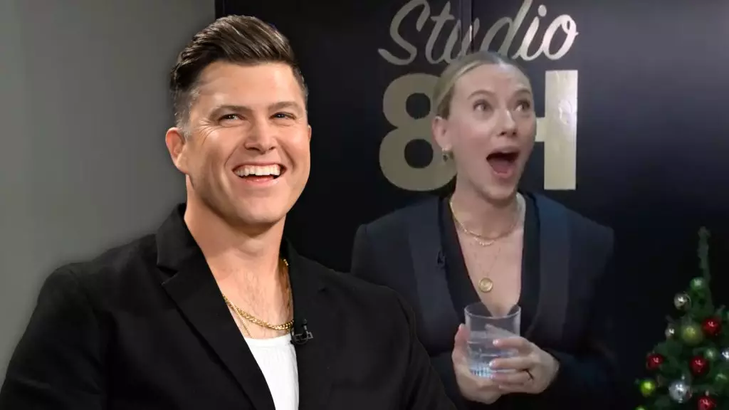 The Unexpected Reaction: Colin Jost, Scarlett Johansson, and the Controversial Joke