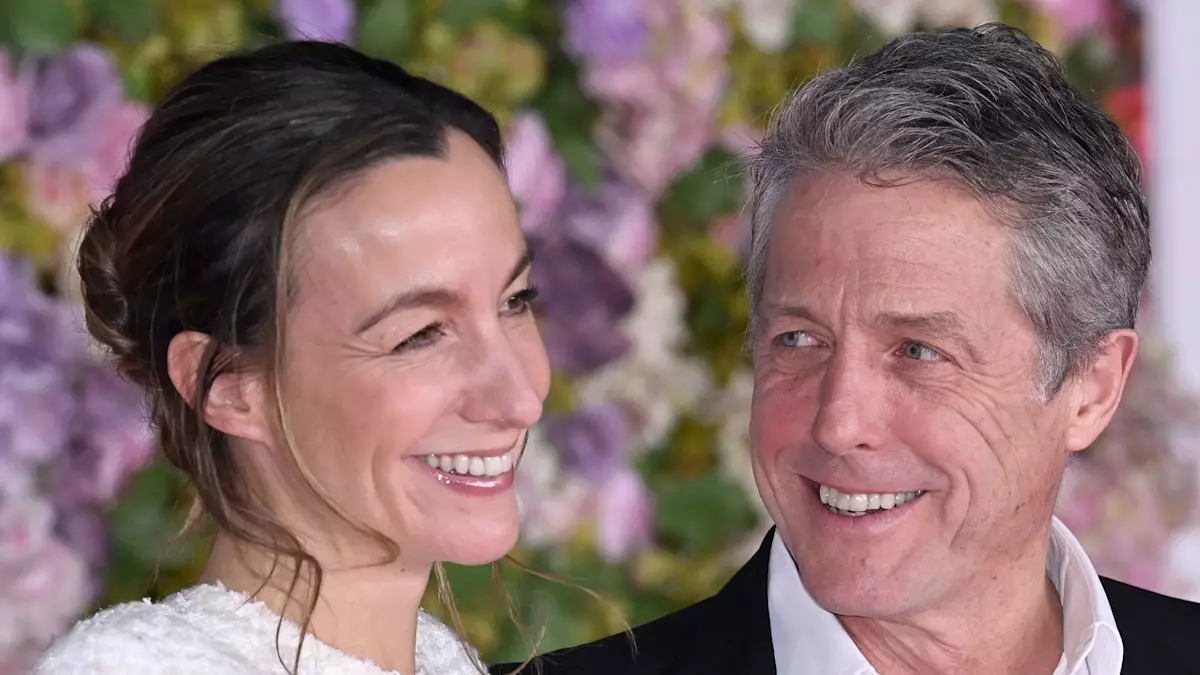 Hugh Grant and Anna Eberstein: A Glamorous Evening at the Premiere of Bridget Jones