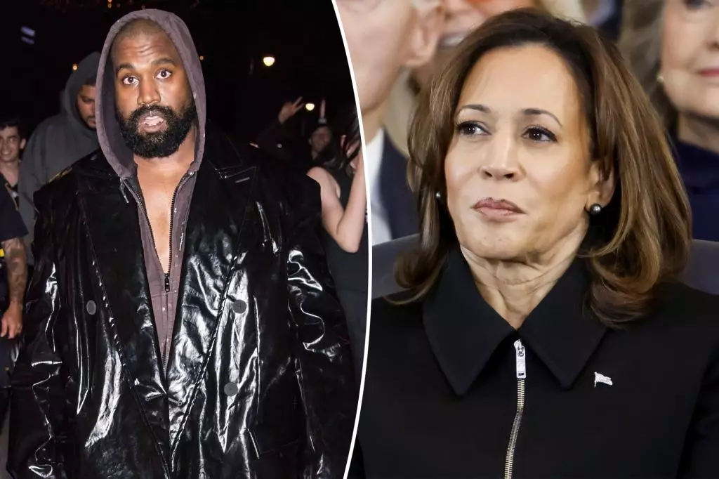 The Controversy Continues: Kanye West’s Misguided Remarks About Kamala Harris