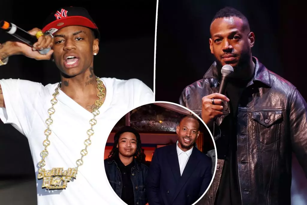 The Complex Dynamics of Celebrity Feuds: Marlon Wayans vs. Soulja Boy