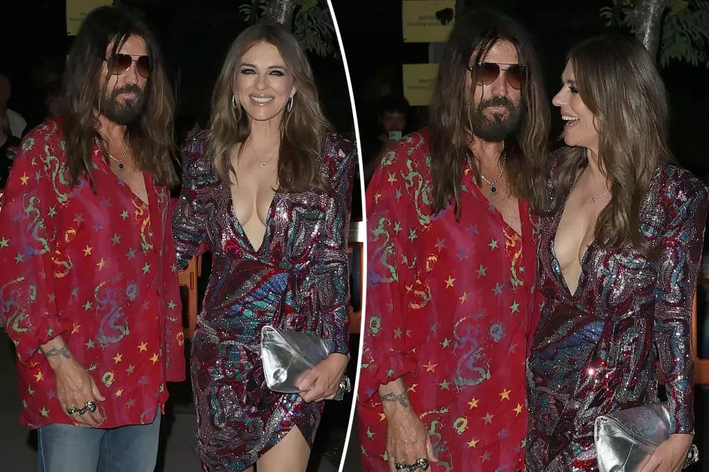 A Blossoming Romance: Billy Ray Cyrus and Elizabeth Hurley Steal the Spotlight