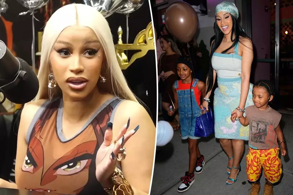 Cardi B’s Candid Revelation: Embracing Motherhood’s Raw Reality with Strength and Grace